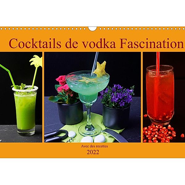 Cocktails de vodka Fascination (Calendrier mural 2022 DIN A3 horizontal), Babetts Bildergalerie - Babett Paul