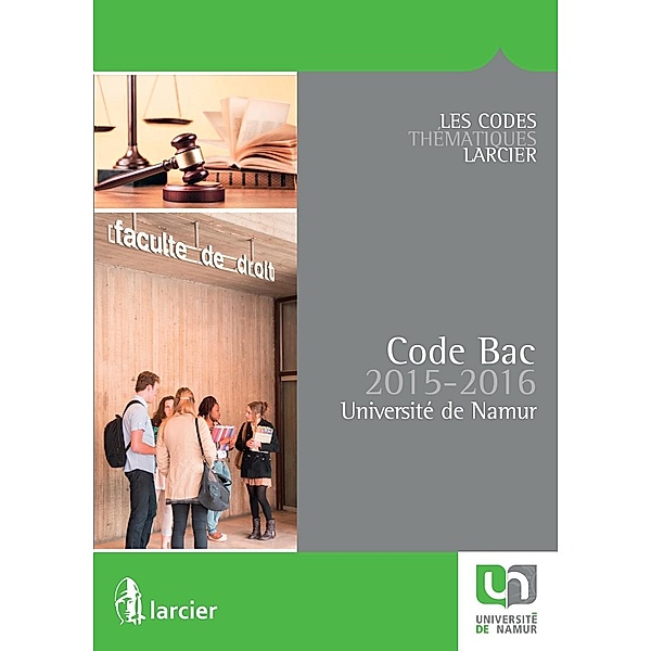 Code Bac pour l'Université de Namur - 2015 - 2016, Collectif