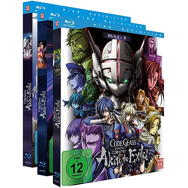 Code Geass: Akito the Exiled (OVA)  Gesamtausgabe Gesamtedition