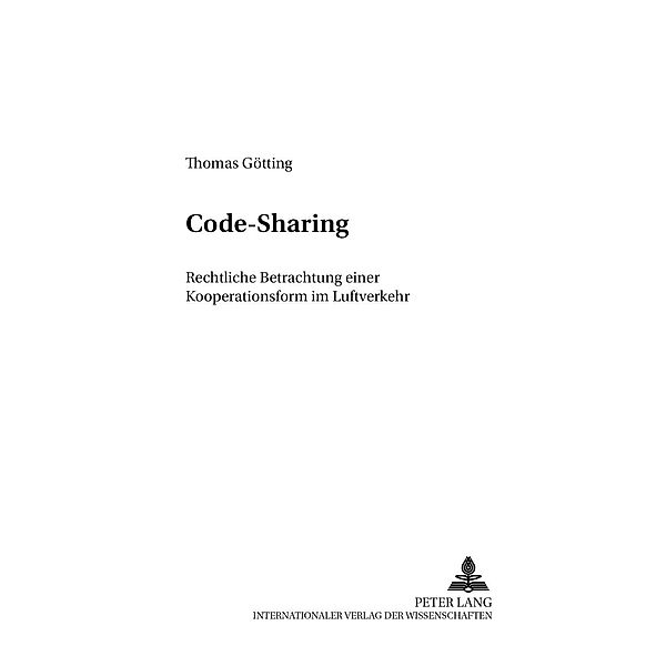 Code-Sharing, Thomas Götting