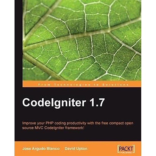 CodeIgniter 1.7, David Upton