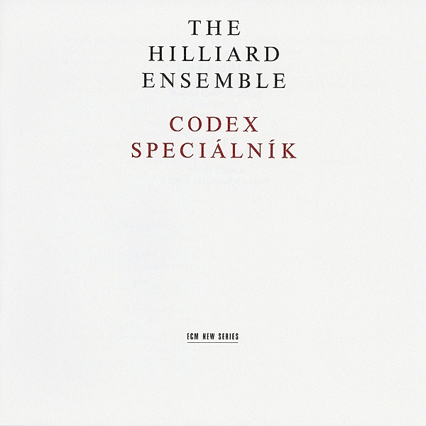 Codex Specialnik, The Hilliard Ensemble