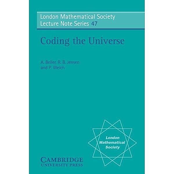 Coding the Universe, A. Beller