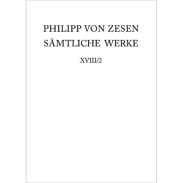 Coelum astronomico-poeticum / Ausgaben deutscher Literatur des 15. bis 18. Jahrhunderts Bd.176, Philipp von Zesen