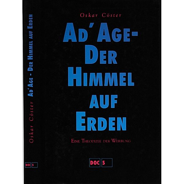 Cöster, O: Ad' Age - Der Himmel auf Erden, Oskar Cöster