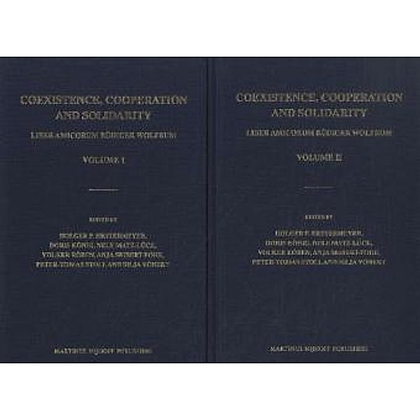 Coexistence, Cooperation and Solidarity, 2 Volumes