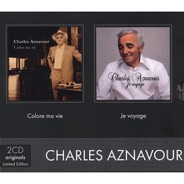Coffret 2cd Budget Colore Ma V, Charles Aznavour