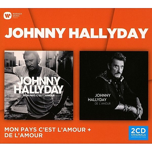 Coffret 2cd:Mon Pays C'Est L'Amour & De L'Amour, Johnny Hallyday