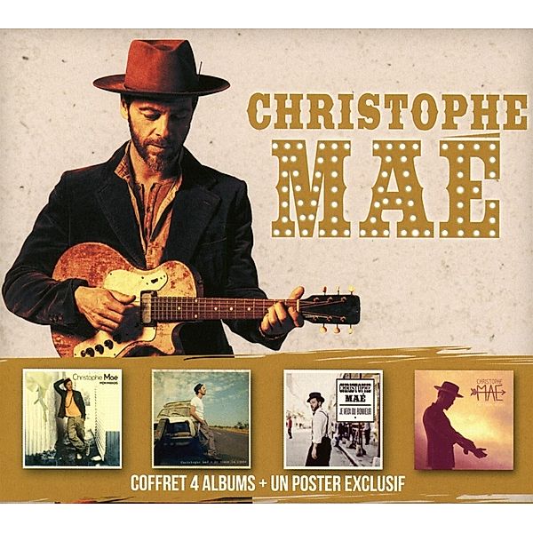 Coffret 4 Cd, Christophe Maé