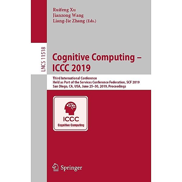 Cognitive Computing - ICCC 2019 / Lecture Notes in Computer Science Bd.11518
