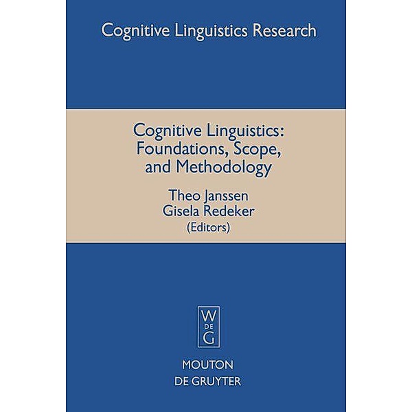 Cognitive Linguistics / Cognitive Linguistics Research [CLR] Bd.15