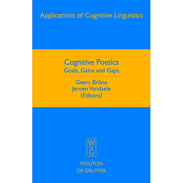 Cognitive Poetics / Applications of Cognitive Linguistics Bd.10