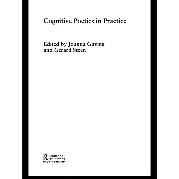 Cognitive Poetics in Practice