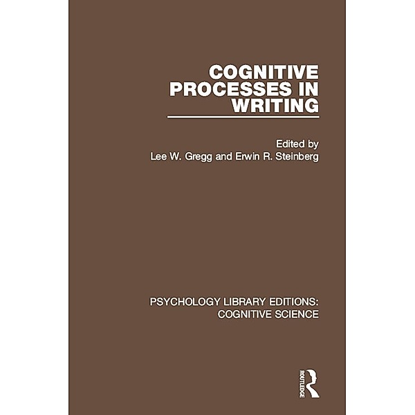 Cognitive Processes in Writing