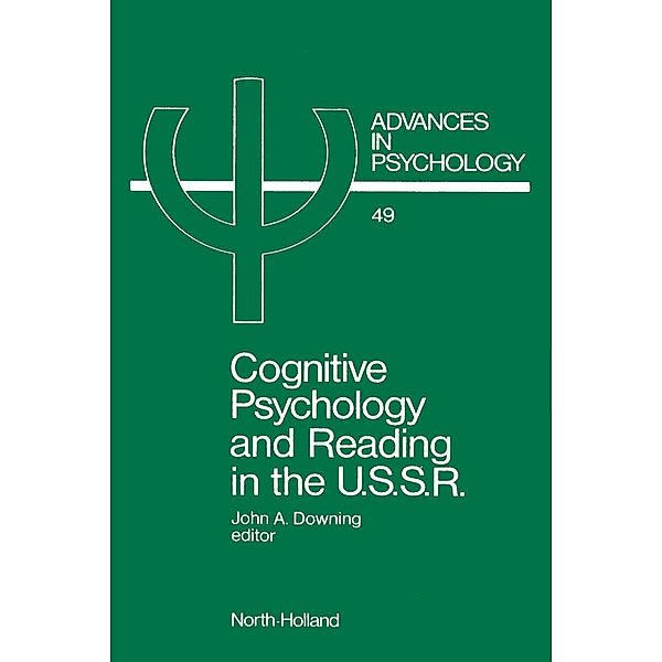 Cognitive Psychology and Reading in the USSR