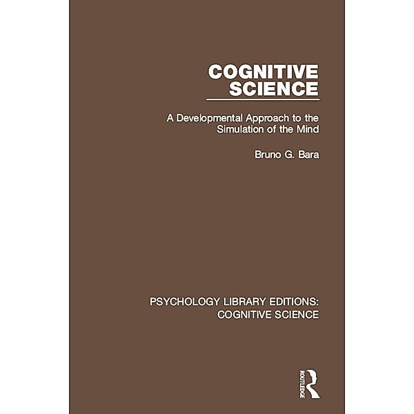 Cognitive Science, Bruno G. Bara