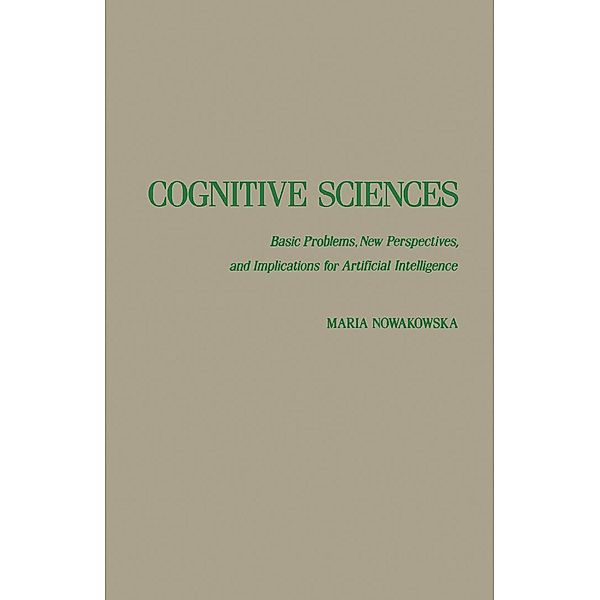 Cognitive Sciences, Maria Nowakowska