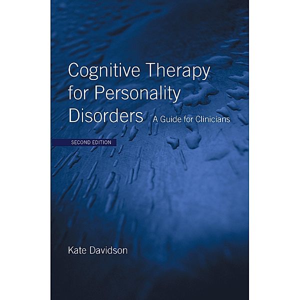 Cognitive Therapy for Personality Disorders, Kate Davidson