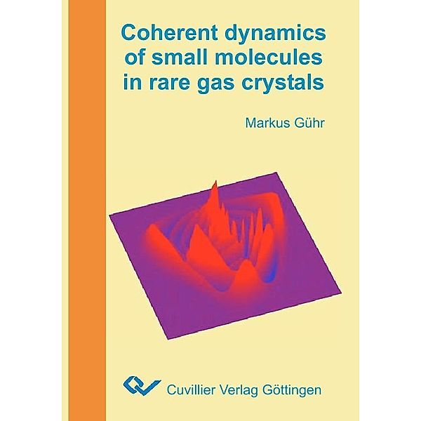 Coherent dynamics of small molecules in rare gas crystals