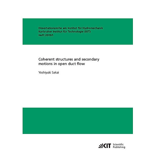 Coherent structures and secondary motions in open duct flow, Yoshiyuki Sakai