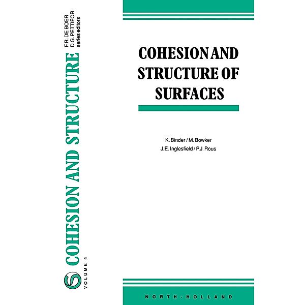 Cohesion and Structure of Surfaces