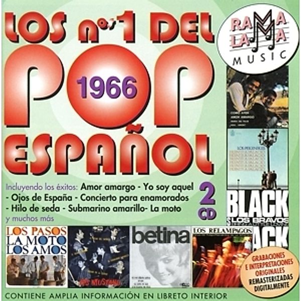 Colección: Los Números Uno Del Pop Español, Lo mejor del Pop Español 1966