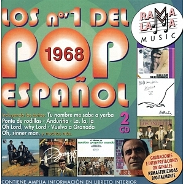 Colección: Los Números Uno Del Pop Español, Lo mejor del Pop Español 1968