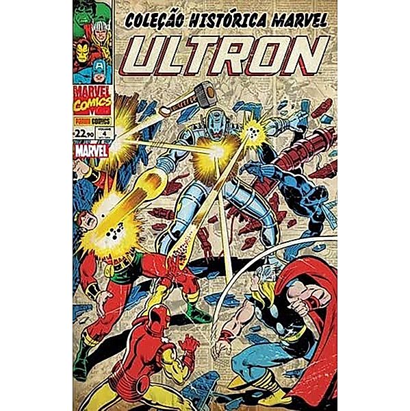 Coleção Histórica Marvel: Os Vingadores vol. 04 / Coleção Histórica Marvel: Os Vingadores Bd.4, Steve Englehart, Gerry Conway, Jim Shooter