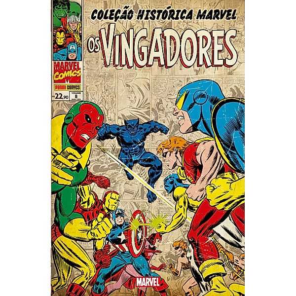 Coleção Histórica Marvel: Os Vingadores vol. 08 / Coleção Histórica Marvel: Os Vingadores Bd.8, Roy Thomas