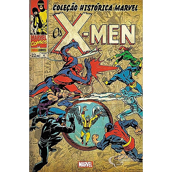 Coleção Histórica Marvel: X-Men vol. 04 / Coleção Histórica Marvel: X-Men Bd.4, Stan Lee, Jack Kirby, Roy Thomas