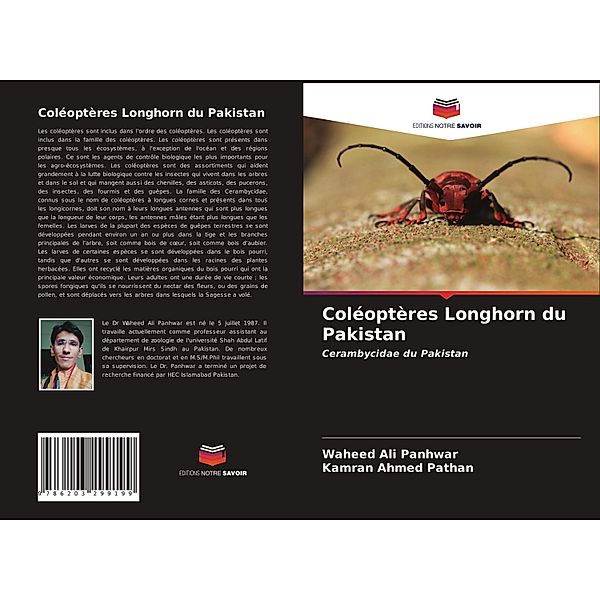 Coléoptères Longhorn du Pakistan, Waheed Ali Panhwar, Kamran Ahmed Pathan