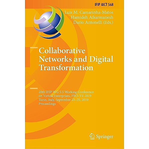 Collaborative Networks and Digital Transformation / IFIP Advances in Information and Communication Technology Bd.568
