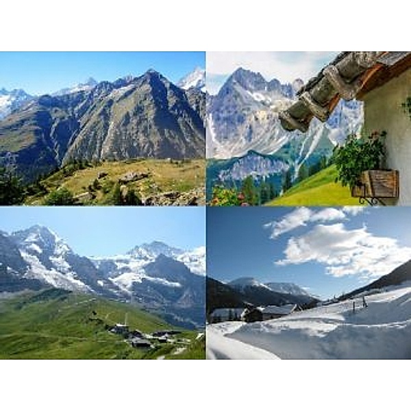 Collage Alpen - 1.000 Teile (Puzzle)