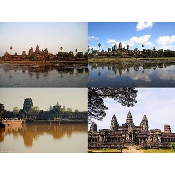 Collage Angkor Wat - 1.000 Teile (Puzzle)