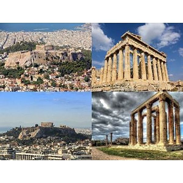 Collage Athen - 1.000 Teile (Puzzle)