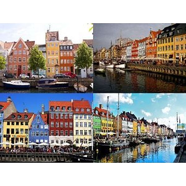 Collage Kopenhagen - 1.000 Teile (Puzzle)