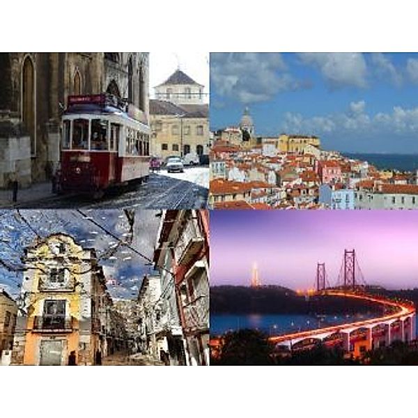 Collage Lissabon - 1.000 Teile (Puzzle)