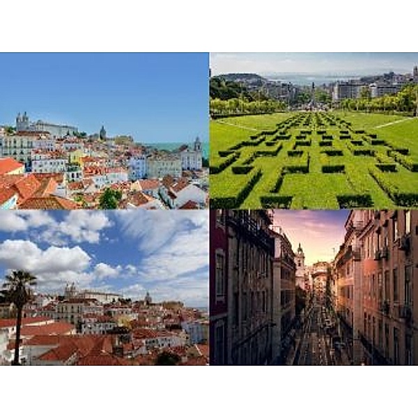 Collage Lissabon - 2.000 Teile (Puzzle)