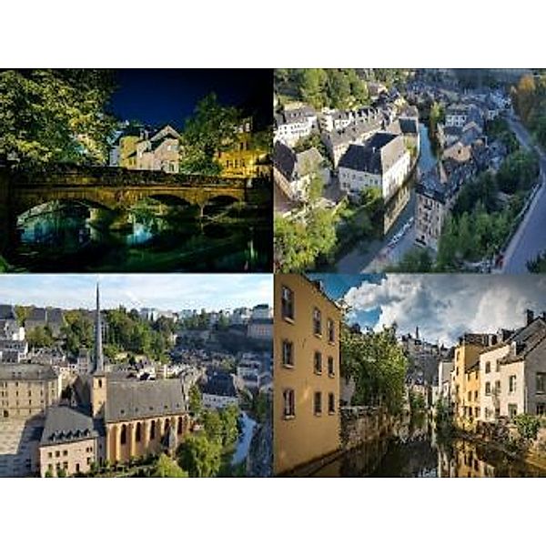 Collage Luxemburg - 500 Teile (Puzzle)