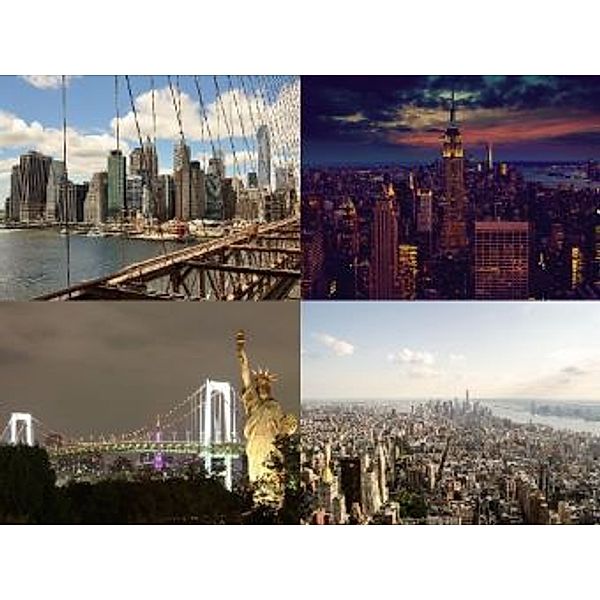 Collage New York - 500 Teile (Puzzle)