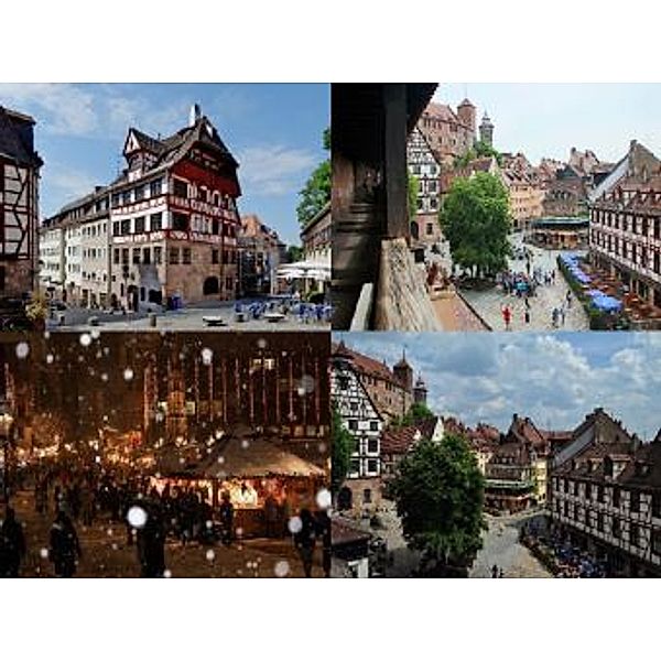 Collage Nürnberg - 1.000 Teile (Puzzle)