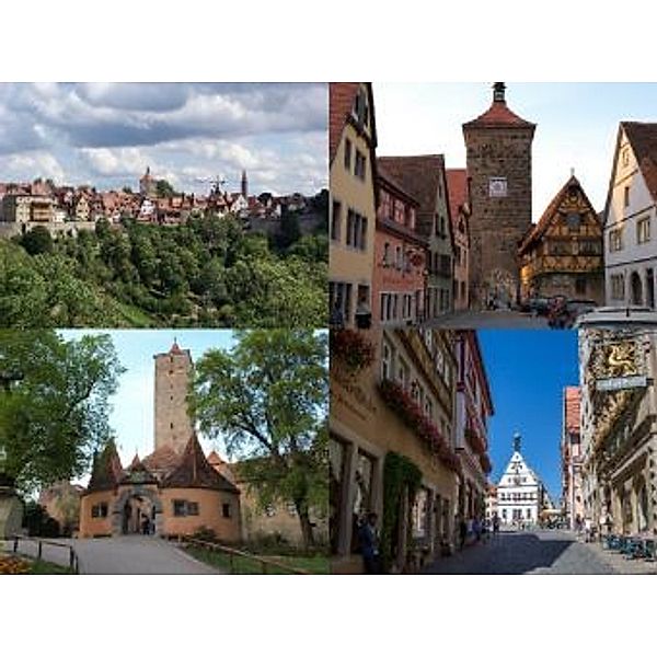 Collage Rothenburg - 500 Teile (Puzzle)