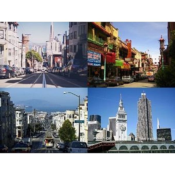 Collage San Francisco - 1.000 Teile (Puzzle)