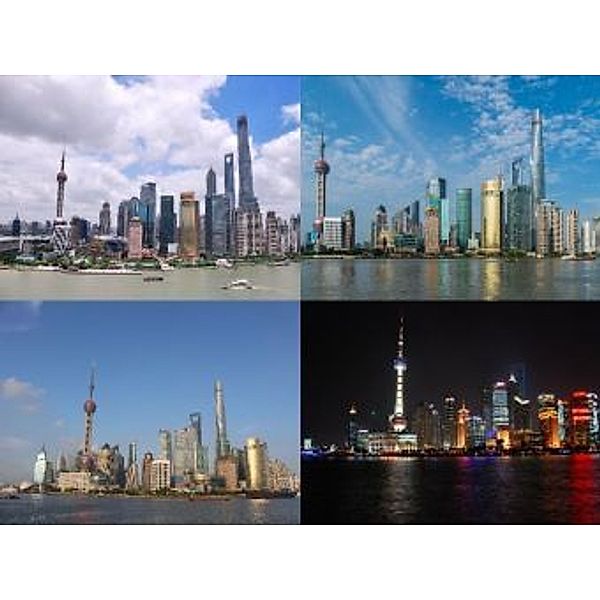 Collage Shanghai - 1.000 Teile (Puzzle)