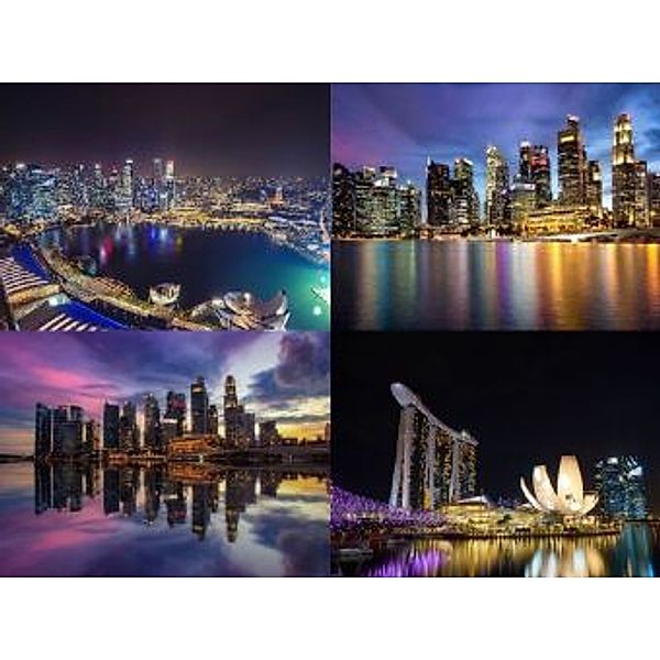 Collage Singapur - 1.000 Teile (Puzzle)