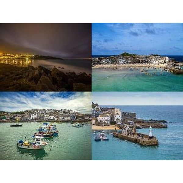 Collage St. Ives Cornwall - 2.000 Teile (Puzzle)