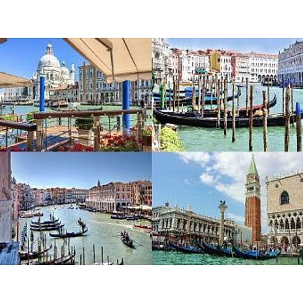Collage Venedig - 500 Teile (Puzzle)