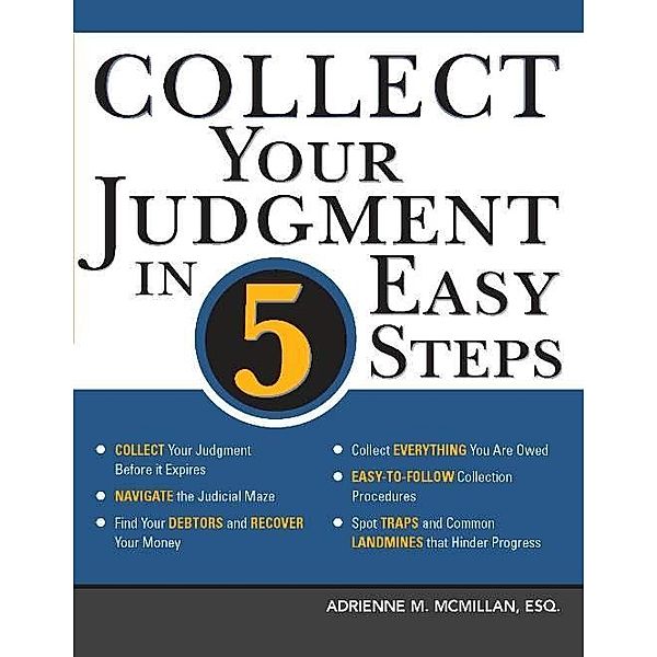 Collect Your Judgment in 5 Easy Steps, Adrienne M. McMillan