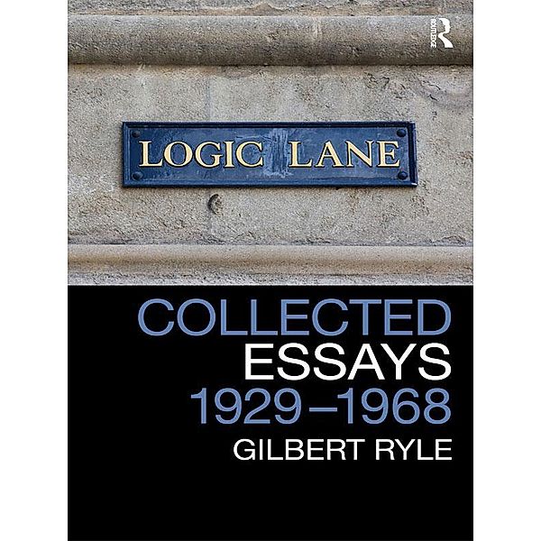 Collected Essays 1929 - 1968, Gilbert Ryle