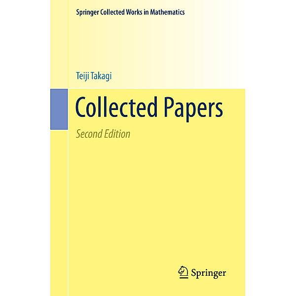 Collected Papers, Teiji Takagi